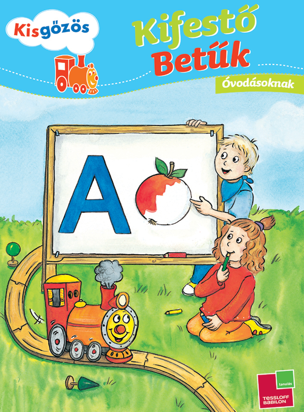 Kisgőzös Kifestő - Betűk