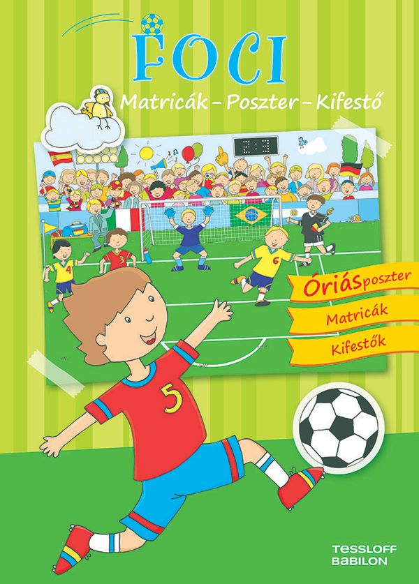 Foci - Matricák, poszter, kifestő