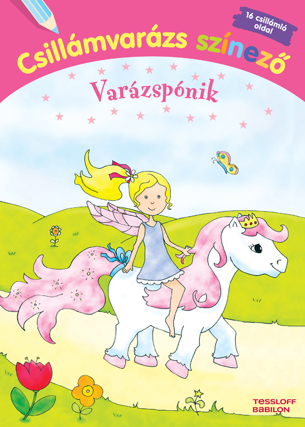 Csillámvarázs színező – Varázspónik