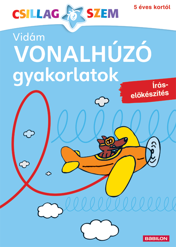 Vidám vonalhúzó gyakorlatok – Írás-elokészítés