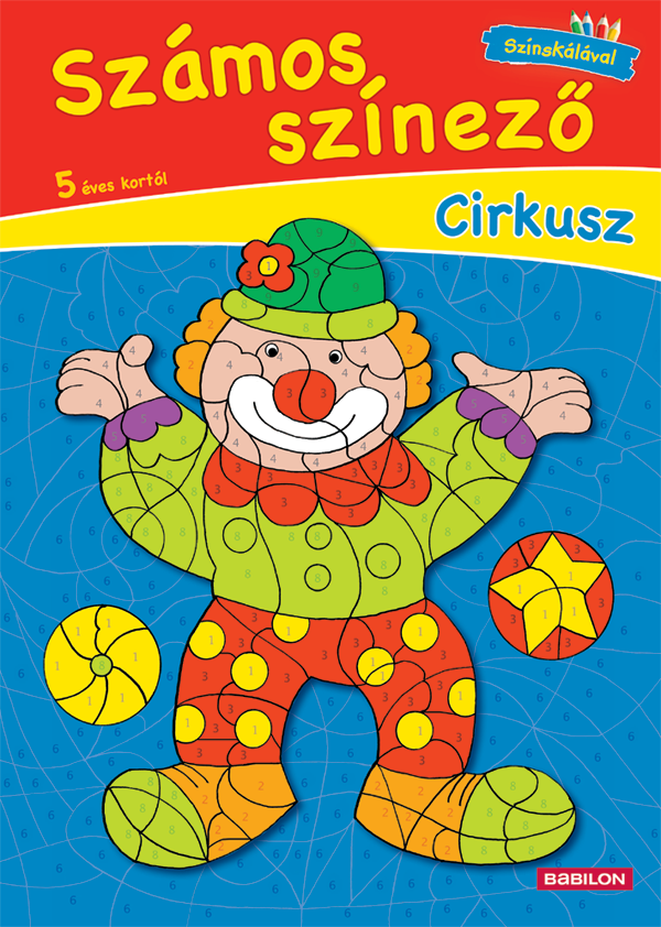 Számos színező – Cirkusz