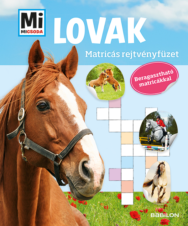 Mi MICSODA Matricás rejtvényfüzet – Lovak