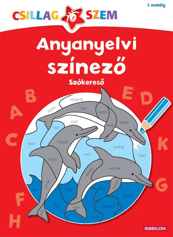 Anyanyelvi színező – Szókereső