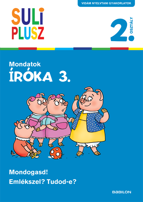 Suli plusz – Íróka 3. – Mondatok