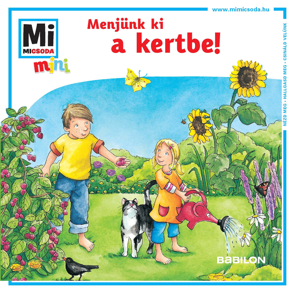 Mi MICSODA mini füzet – Menjünk ki a kertbe