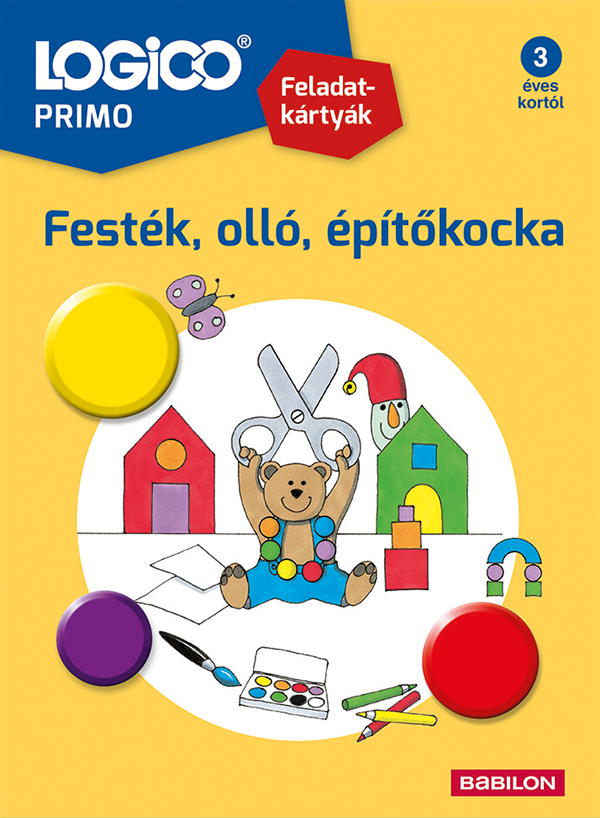 LOGICO Primo 3219a – Festék, olló, építokocka