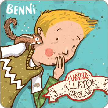 Mágikus hűtőmágnes – Benni