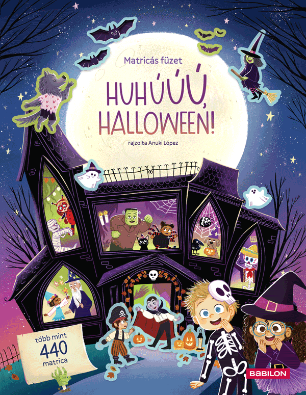 Matricás füzet – Huhúúú, Halloween!