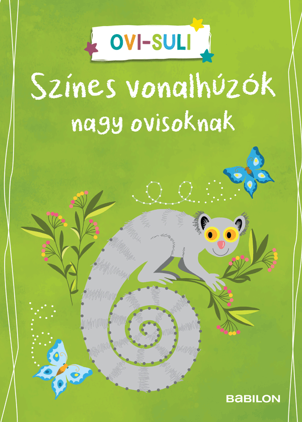 Színes vonalhúzók nagy ovisoknak