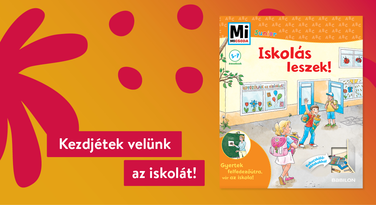 Kezdjétek velünk az iskolát banner